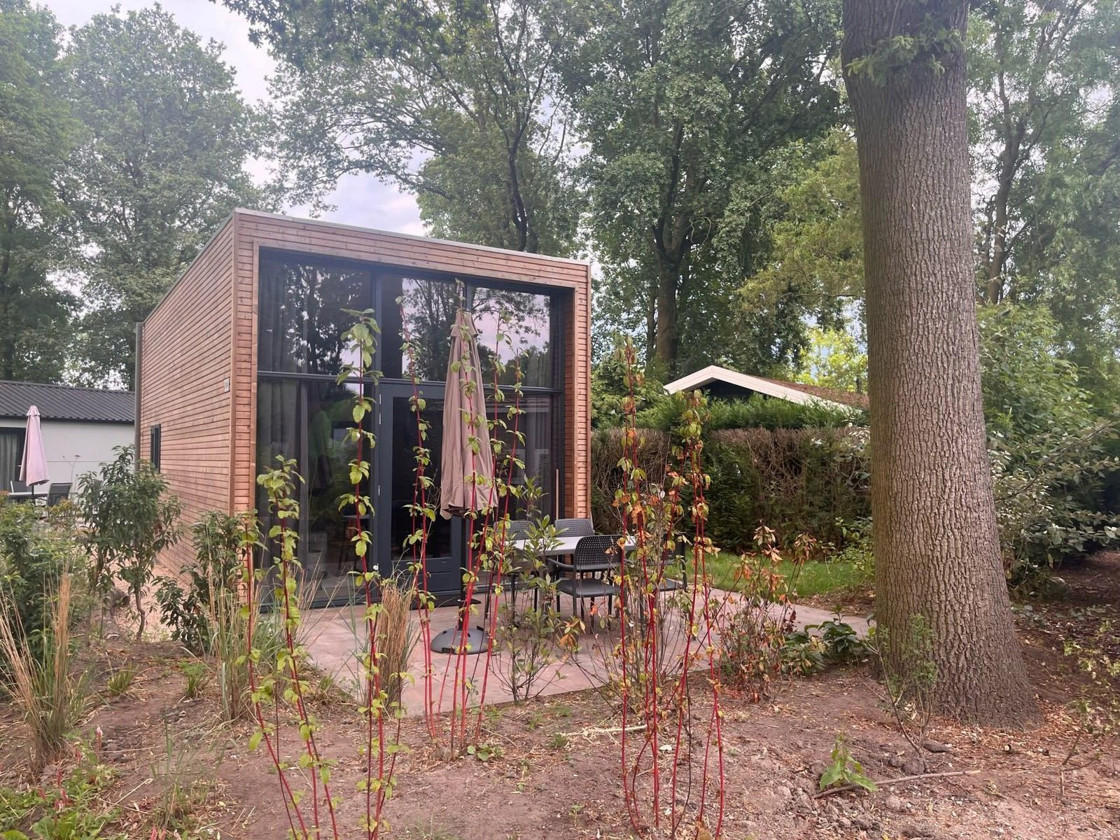 Knusse 2 persoons Tiny House aan het Veluwemeer