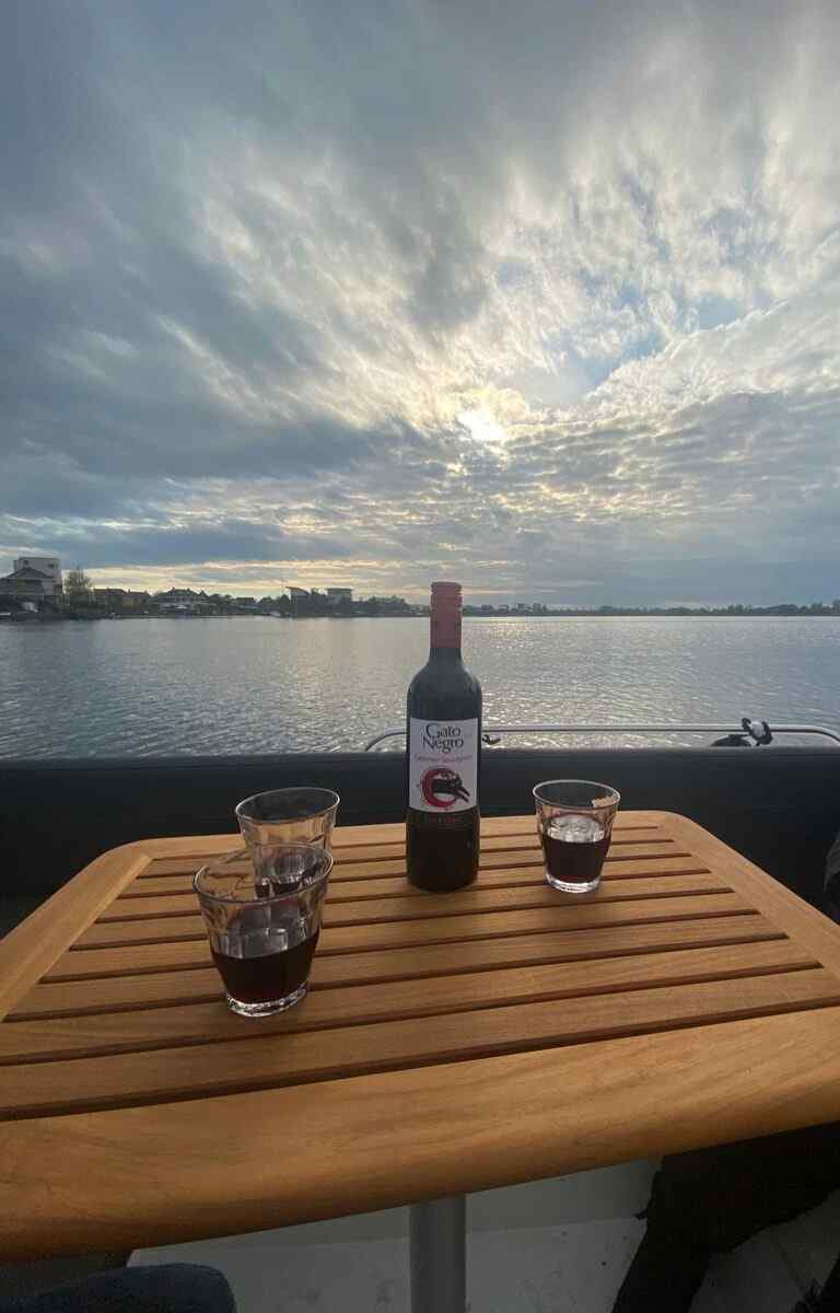 mooi-4-6-persoons-houseboat-aan-de-mookerplas-in-limburg-met-uitzicht-op-water-en-natuur