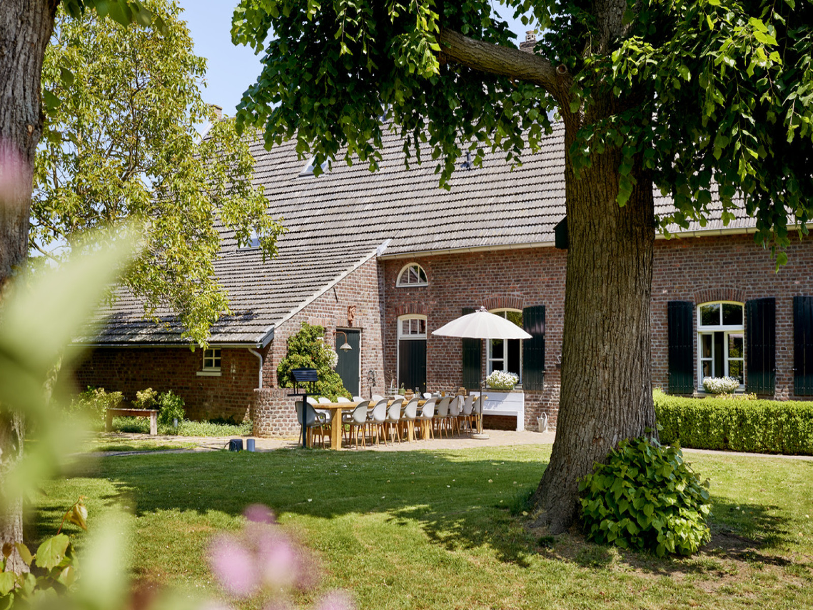 Luxe groepsaccommodatie voor 20 personen met 9 badkamer