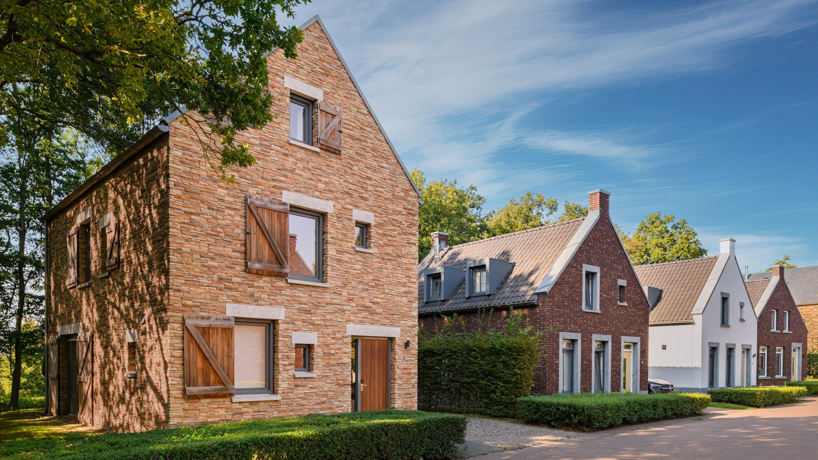 Villa met sauna en whirlpool voor 10 personen op resort met golfbaan vlakbij Maastricht — groepsaccommodatie in Maastricht