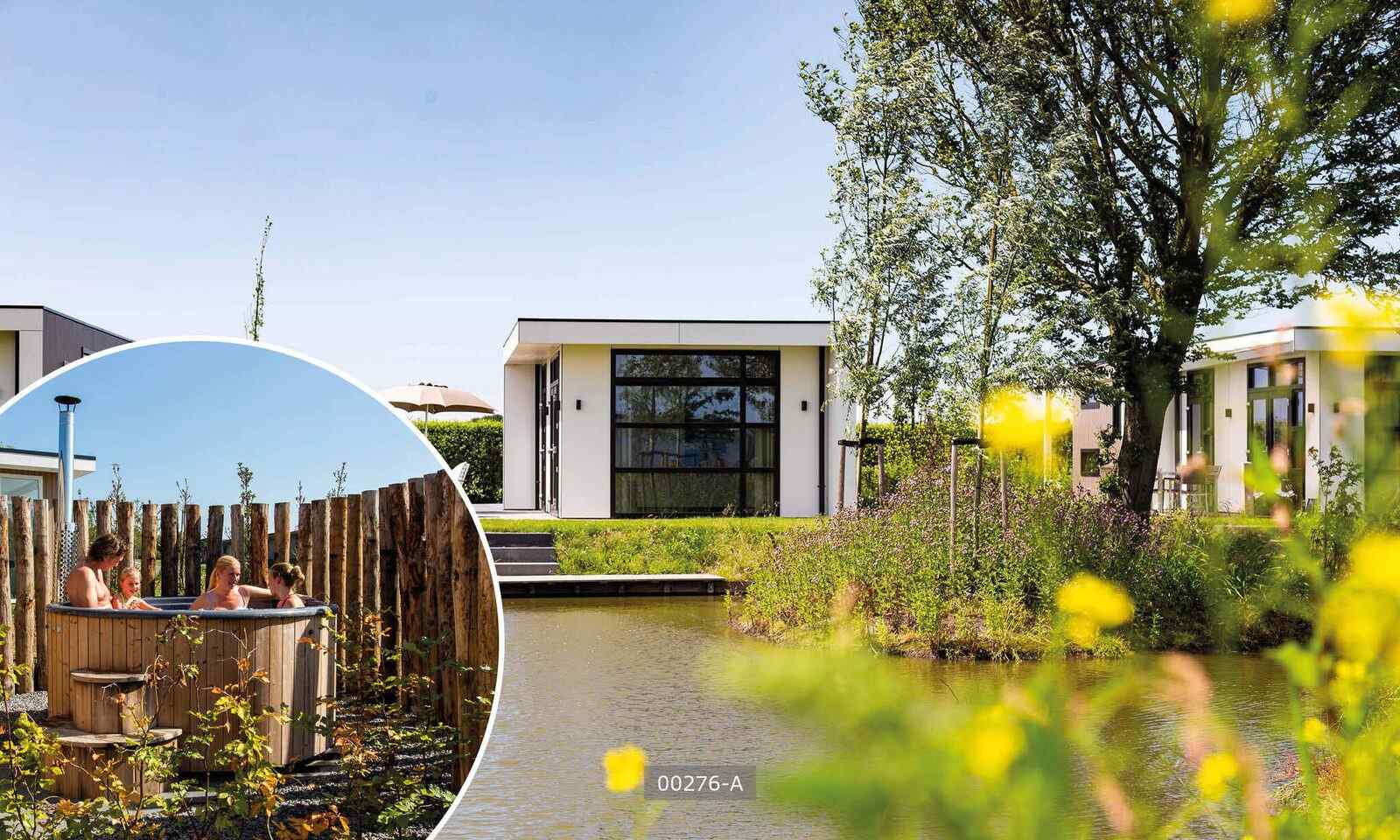 luxe-4-persoons-chalet-met-hottub-sauna-en-buitendouche-op-een-vakantiepark