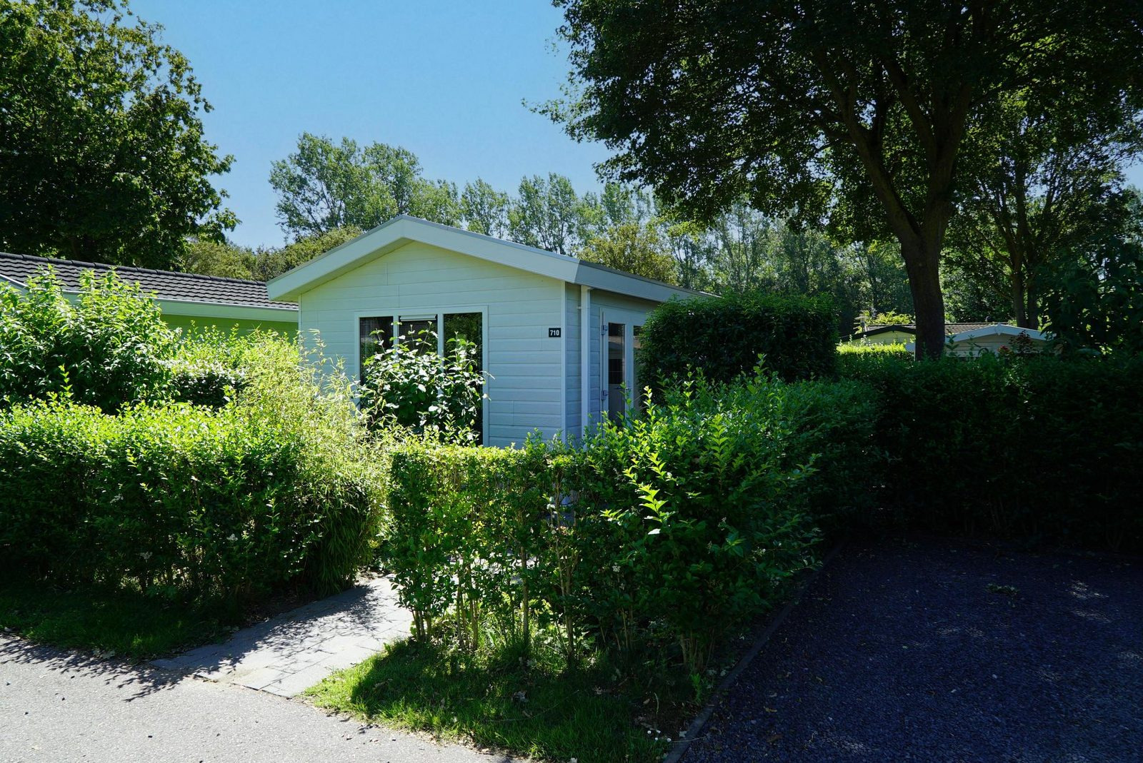 Chalet voor 4 personen op vakantiepark in Noord-Scharwoude