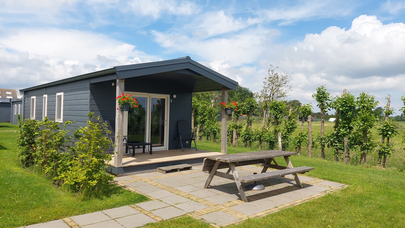 Prachtig landelijk gelegen 2 persoons chalet op een boerderij aan de Vecht