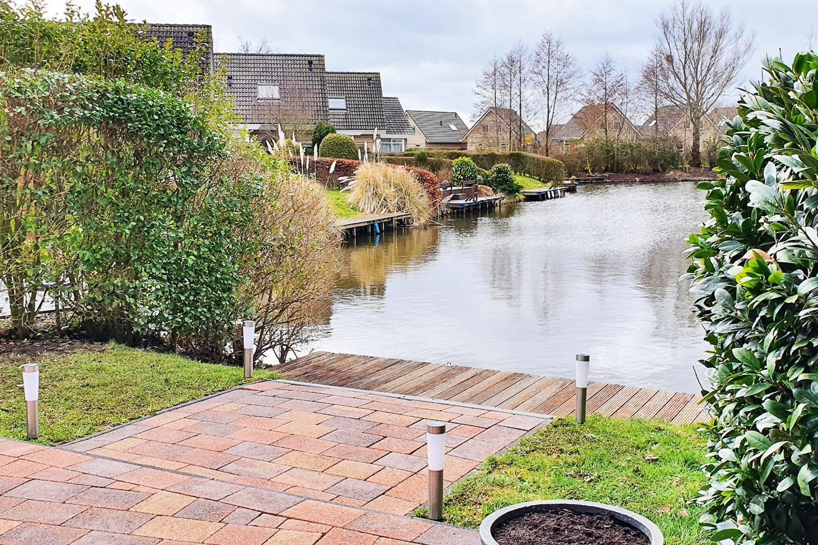 Mooi 6 persoons vakantiehuis aan het water in Medemblik