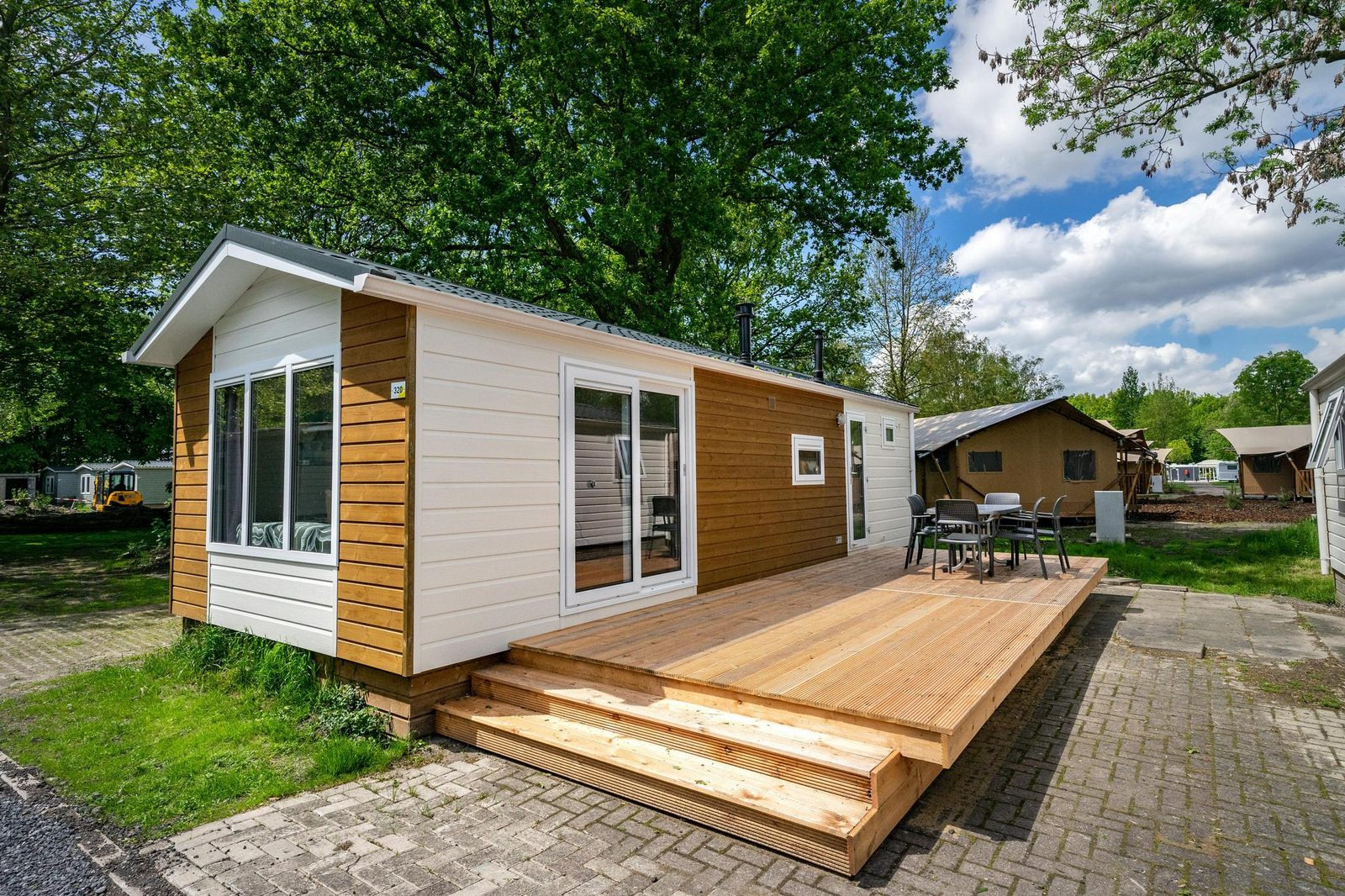 Chalet voor 4 personen op vakantiepark Het Amsterdamse 