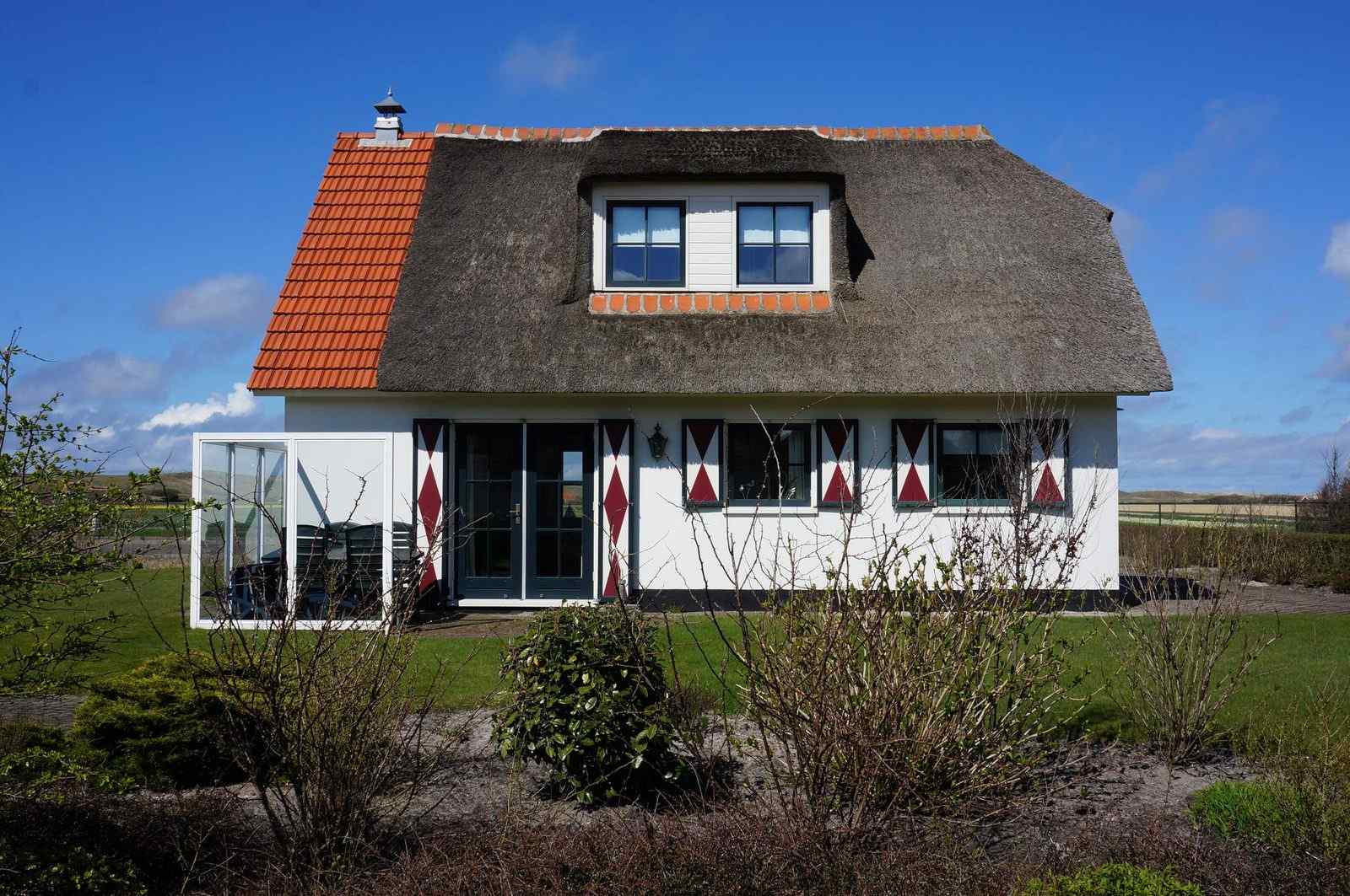 Rietgedekte woning voor zes personen in Callantsoog