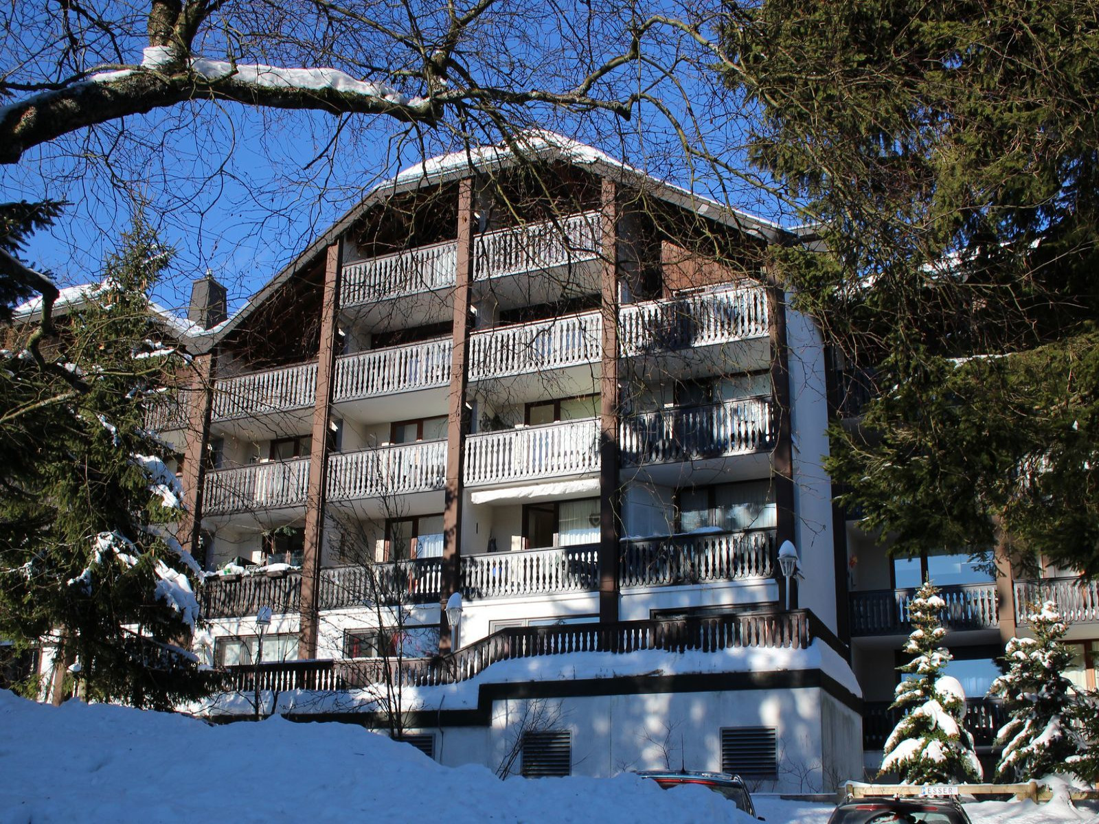 Knus 4 persoons vakantie appartement in Winterberg