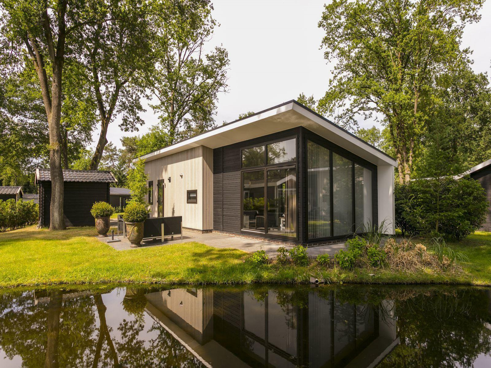 Luxe 5 persoons vakantiehuis op een vakantiepark nabij Markelo - Twente