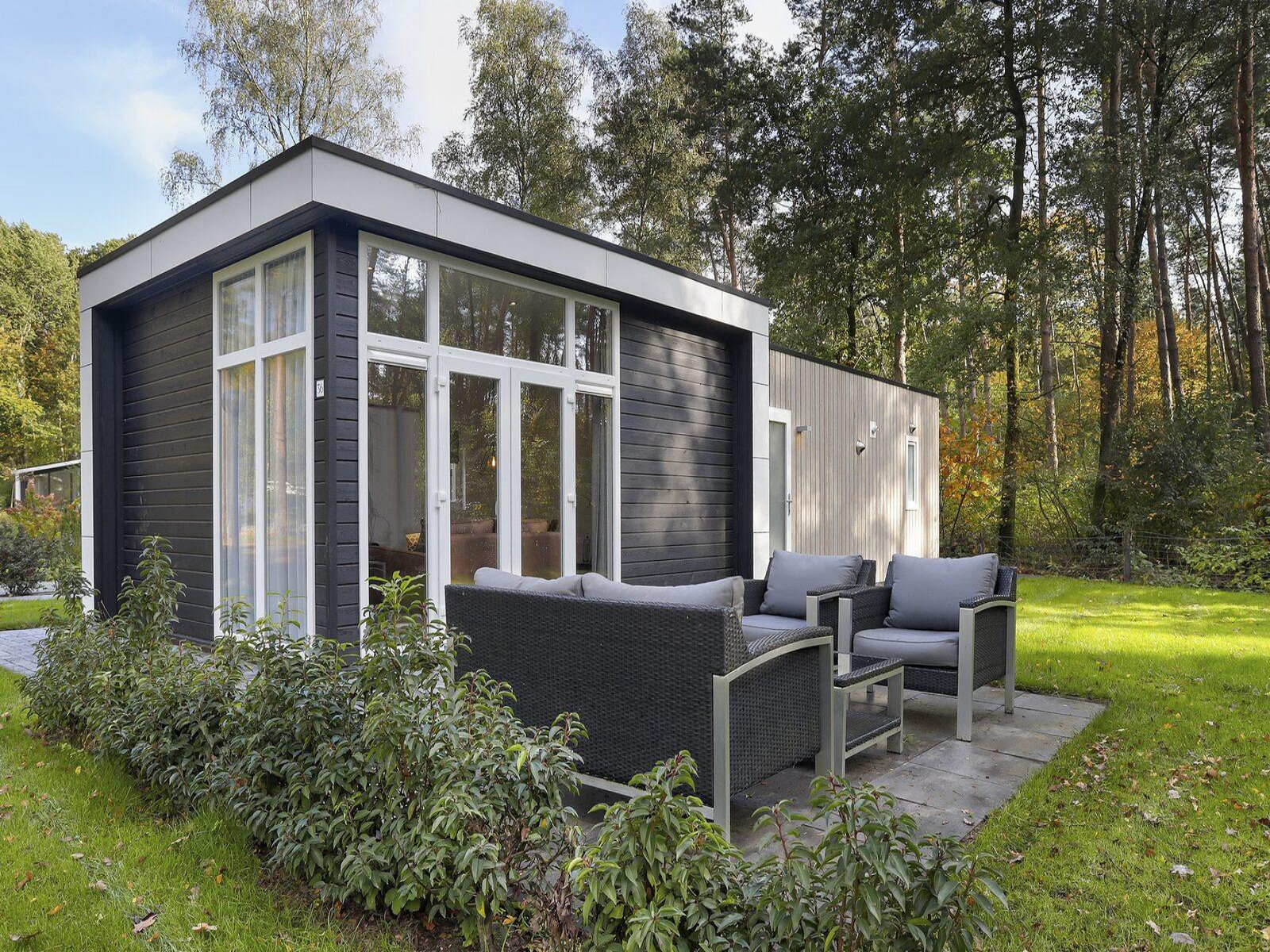 Luxe 4 persoons Lodge op een familiepark nabij Markelo - Twente