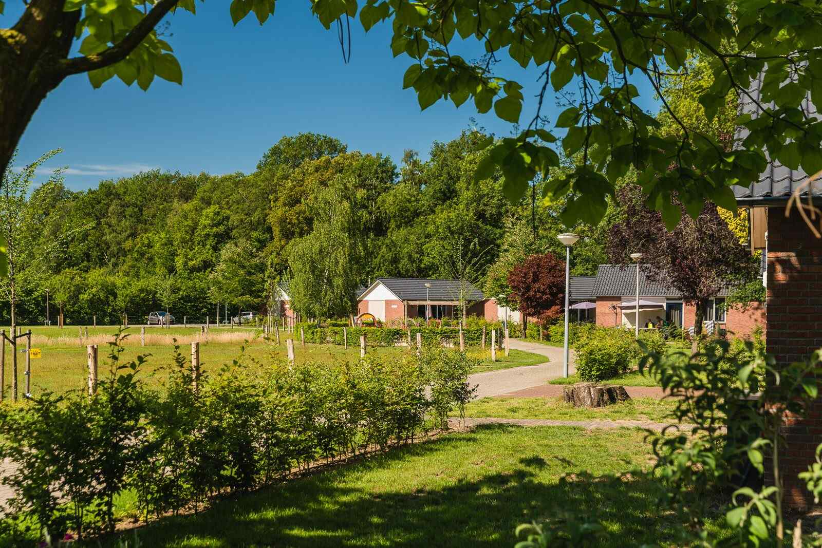 Prachtige 5 persoons kinder- babybungalow met privé sauna