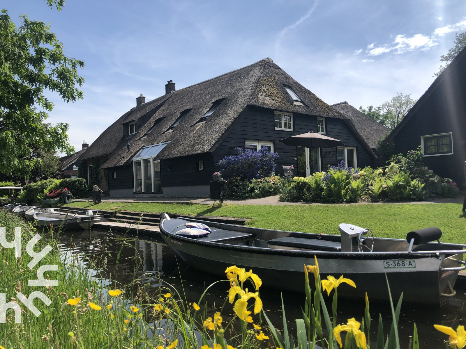 Comfortabel 8 persoons vakantiehuis met IR sauna in Giethoorn.