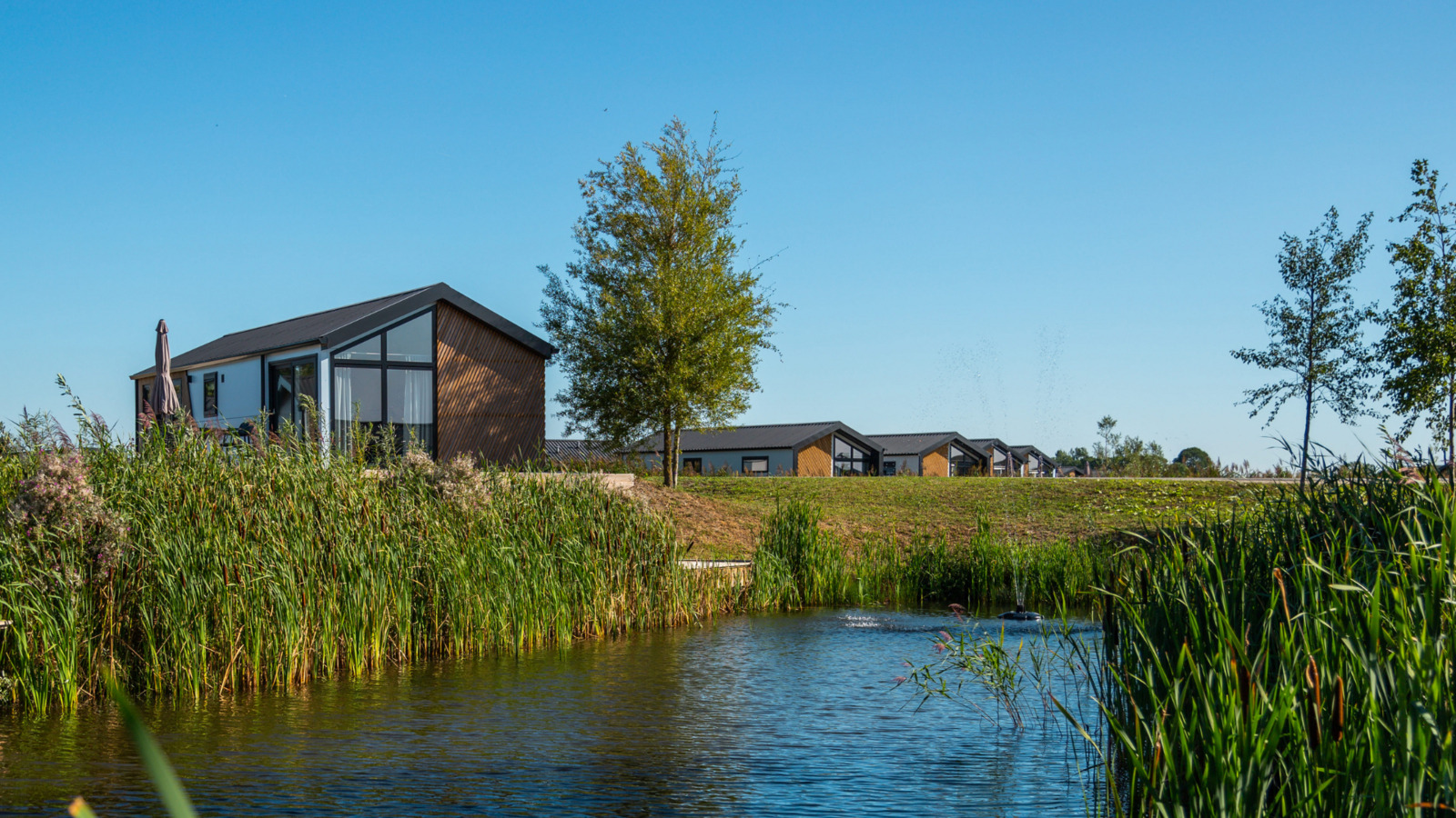 Gezellig 4 persoons chalet met gratis WiFi op het park De IJssel Eilanden