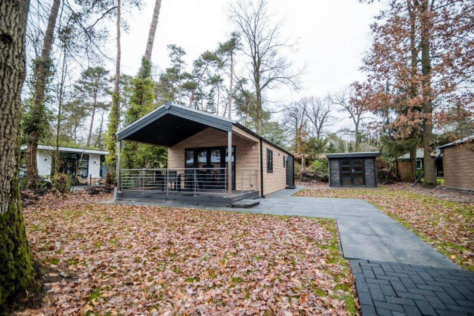 4 persoons chalet op een familiepark nabij Markelo - Twente