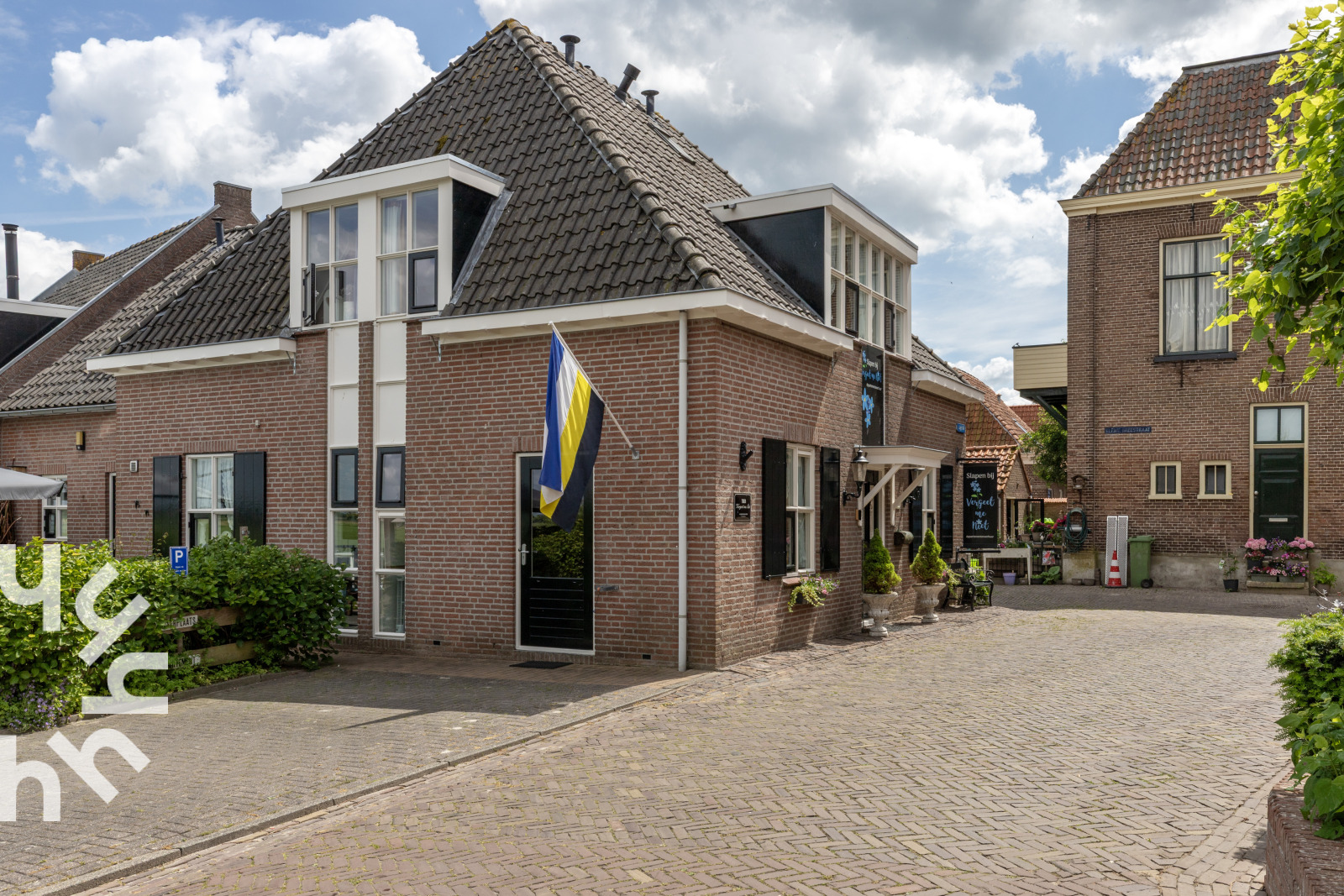 Authentiek 2-persoons appartement in Hollandse stijl met Vermeer en uitzicht op de haven