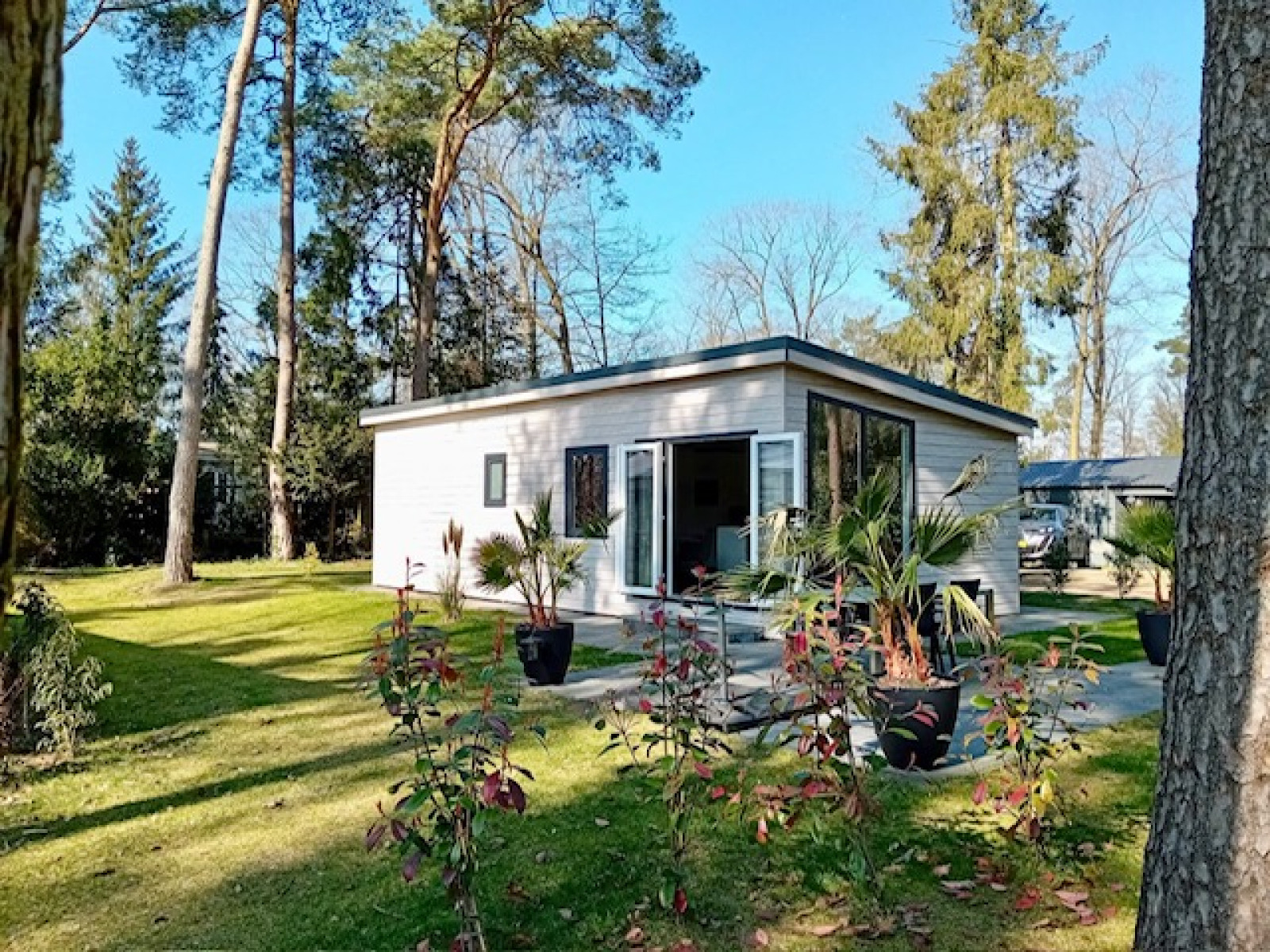 Unieke 3 persoons Lodge aan de rand van het vakantiepark - Nederland - Europa - Markelo