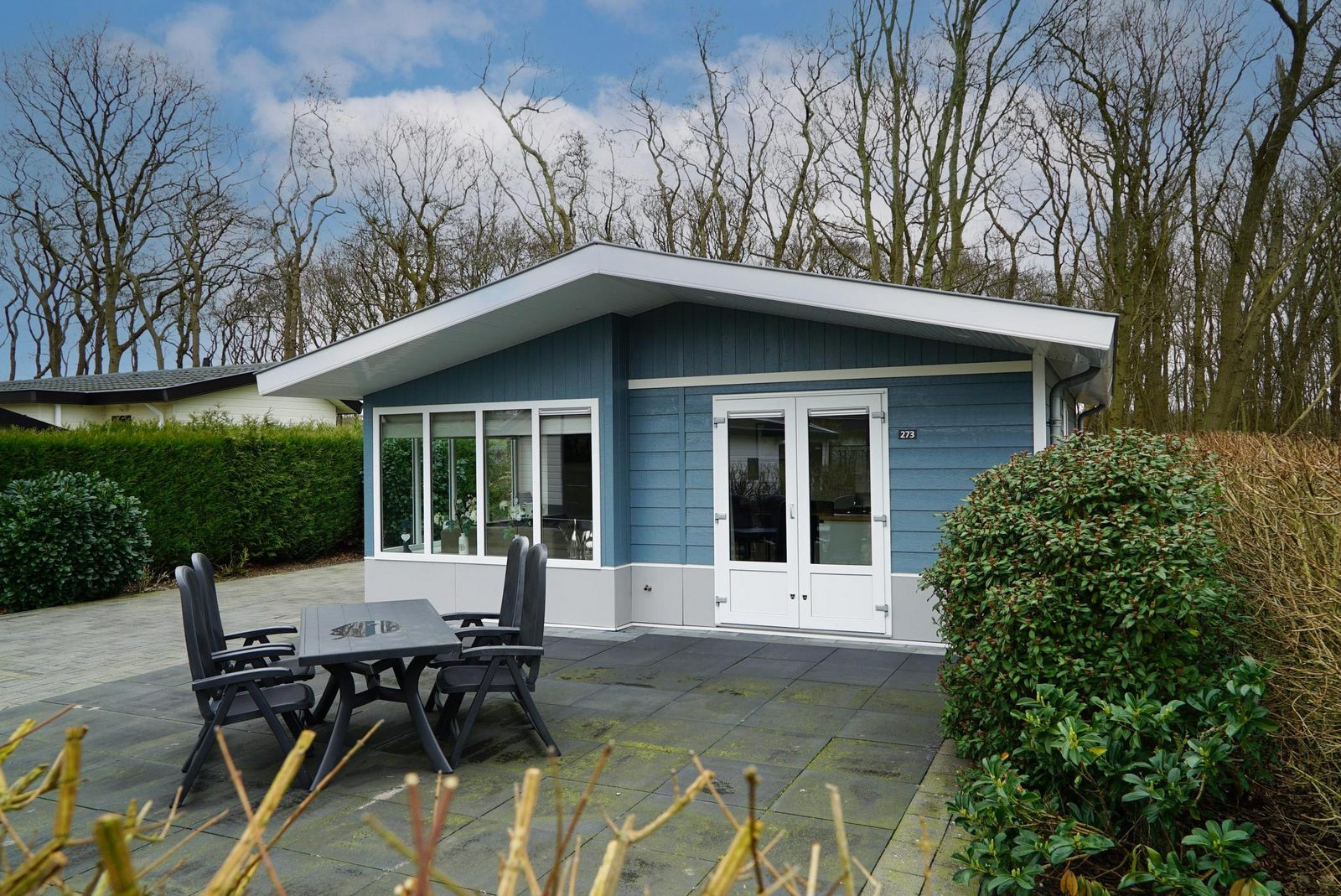 4 persoons comfortabel chalet op park met zwembad en in