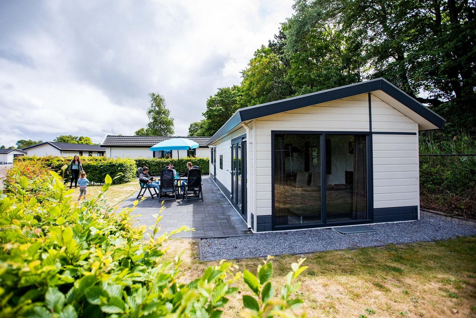 Comfortabel 5 persoons chalet op vakantiepark.