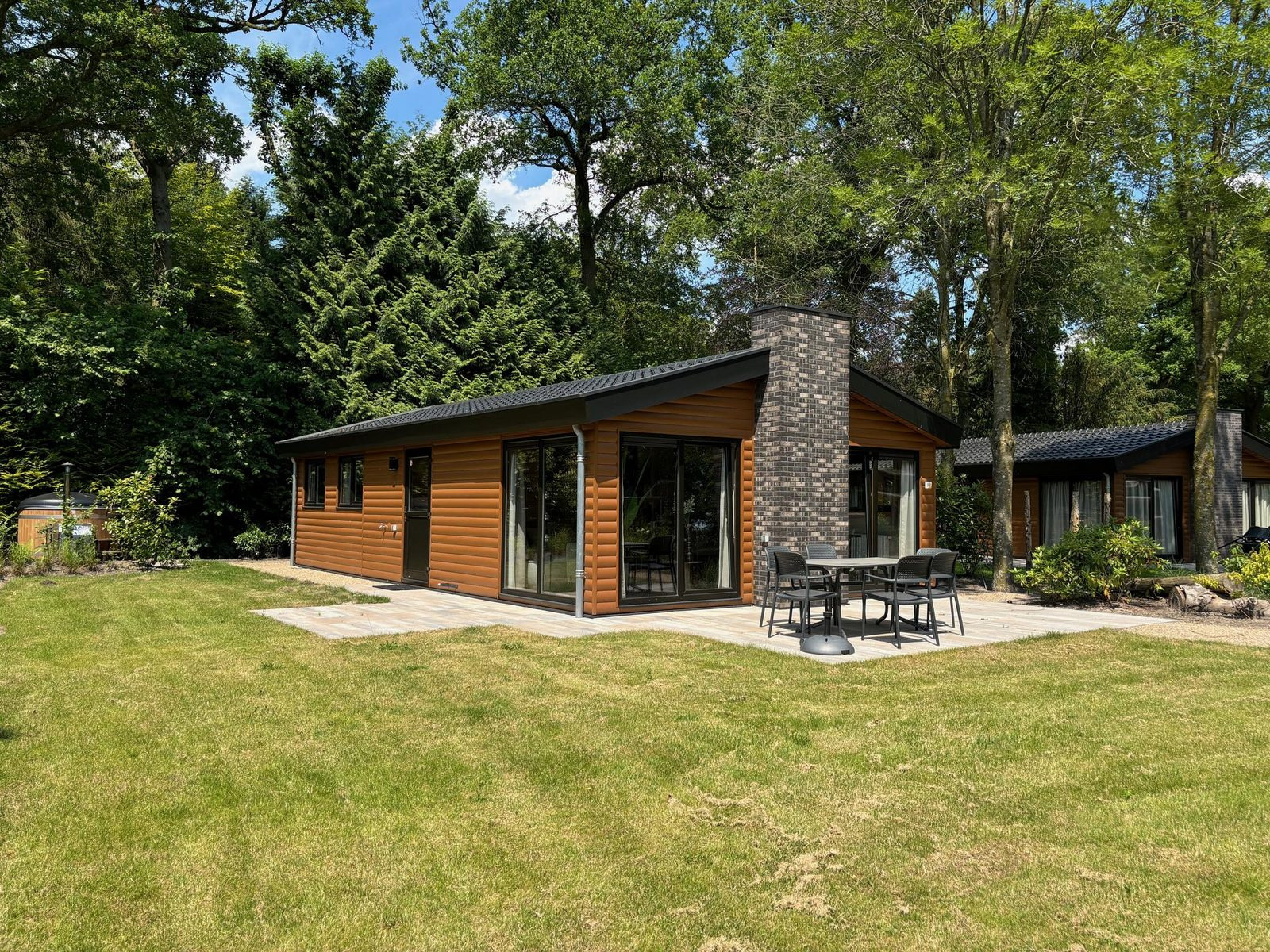 Vrijstaand chalet voor 6 personen met hottub op de Utre