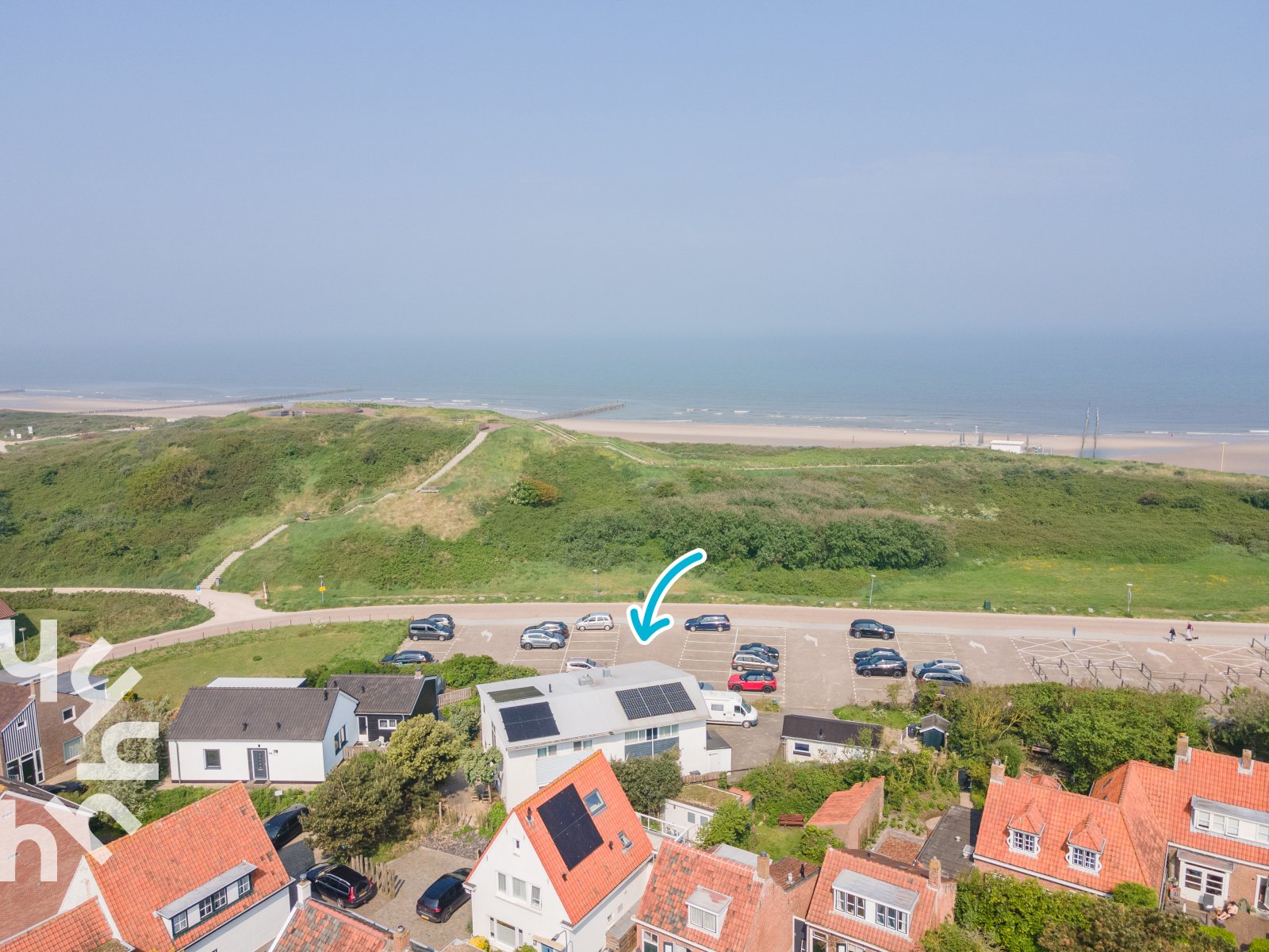 Comfortabel 4-persoons appartement met balkon onderaan de duinen in Domburg