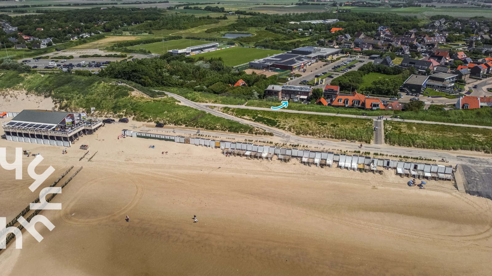 2 persoons appartement in Zoutelande vlak bij het stran