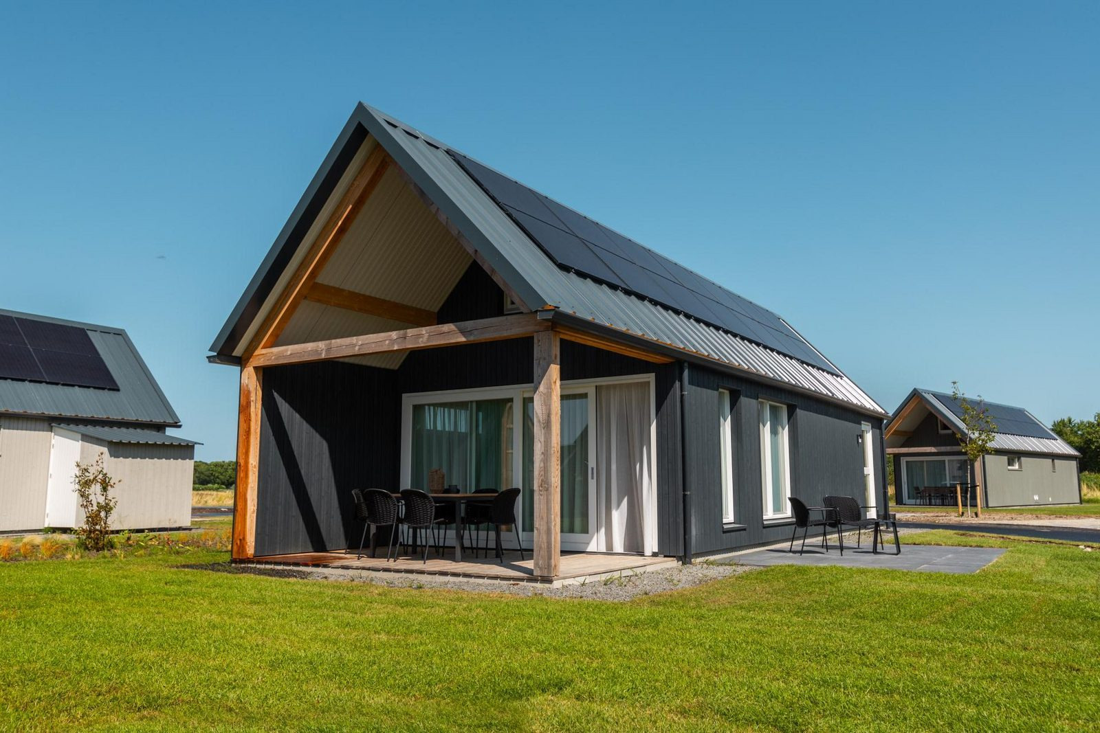 Modern 6-persoons vakantiehuis nabij het Zeeuwse Cadzand en het Noordzeestrand