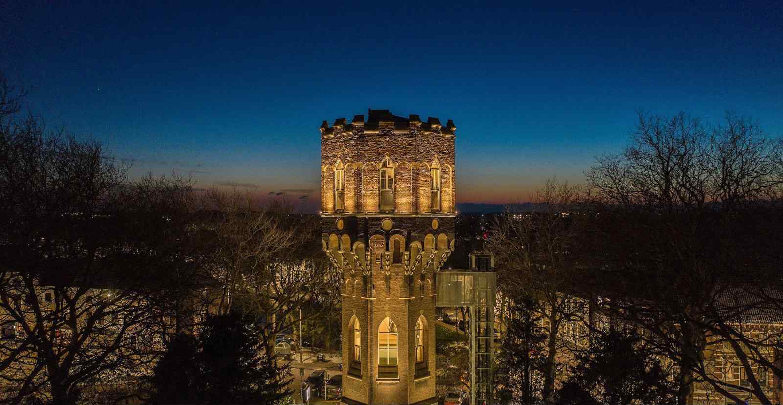 Watertoren verblijf voor 6 personen in Middelburg