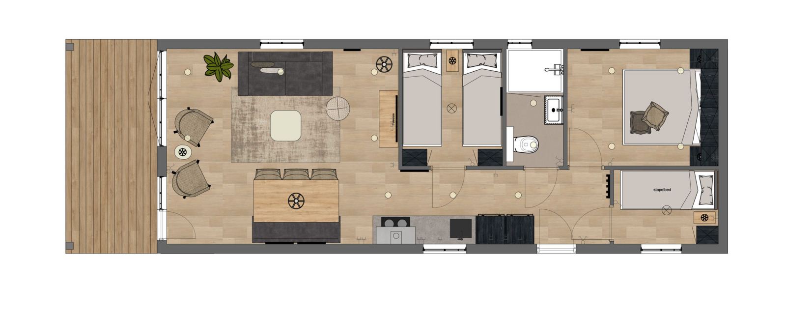 Recreatiewoning in Yerseke voor 6 personen foto 19
