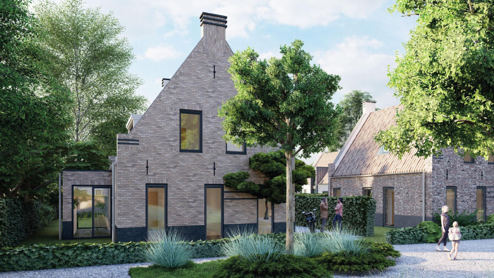 Comfortabele, sfeervolle 6 persoons Hofvilla in Ossenis