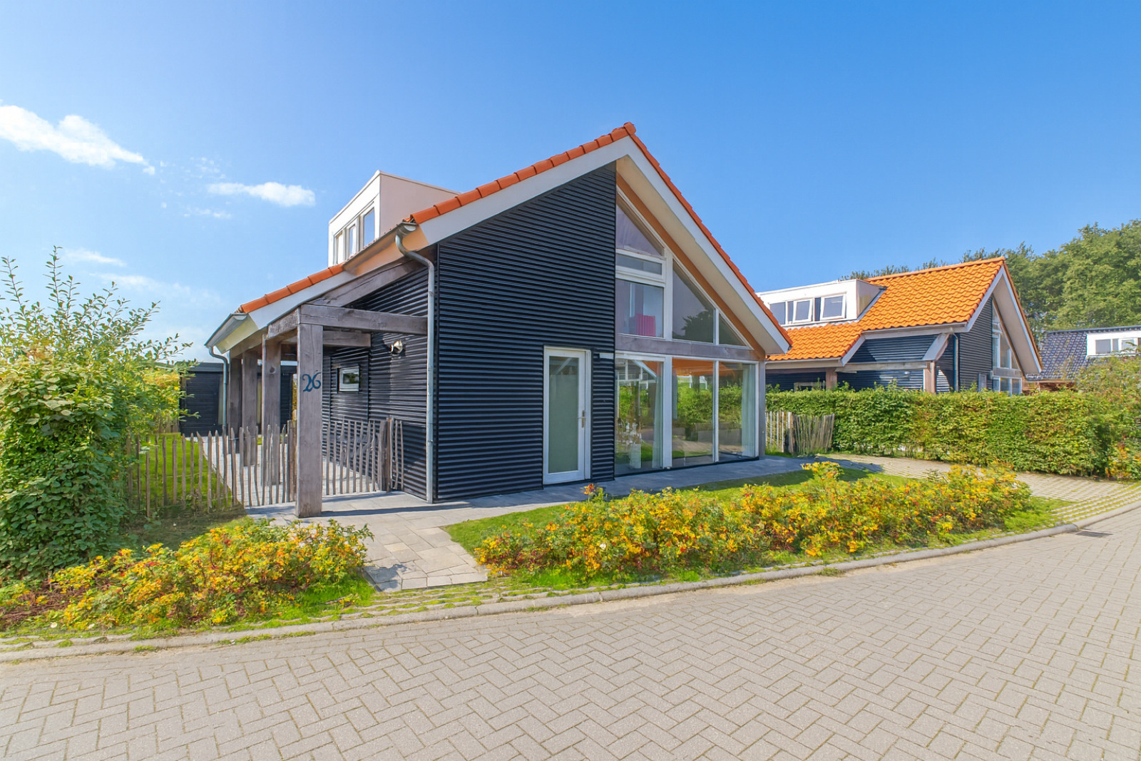 Comfortabele vakantiewoning met gashaard voor 6 personen vlakbij Renesse en de Noordzee
