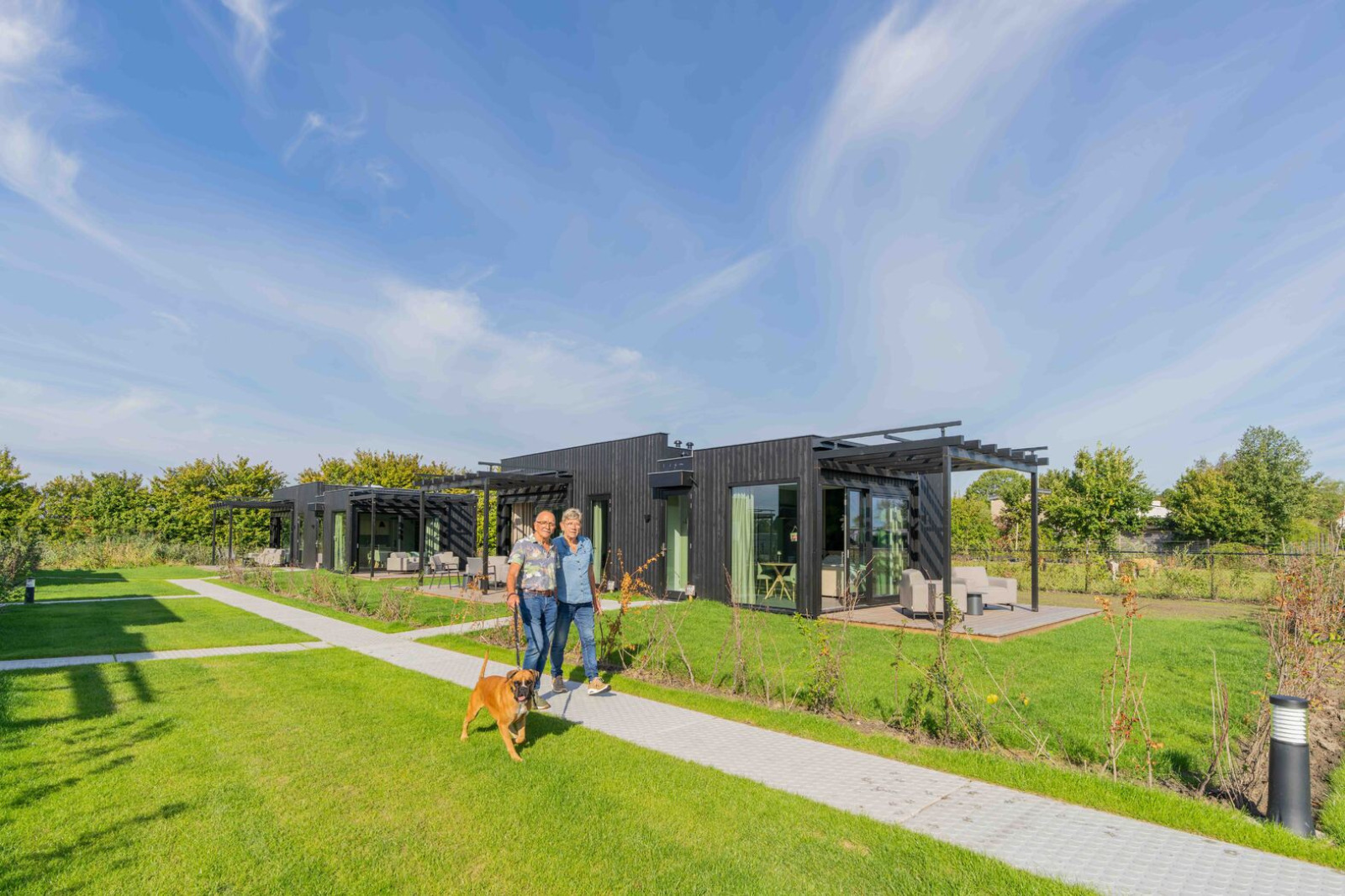 Groepsaccommodatie voor 16 personen op natuurrijk vakantiepark vlakbij strand en dorpjes — groepsaccommodatie in Ellemeet