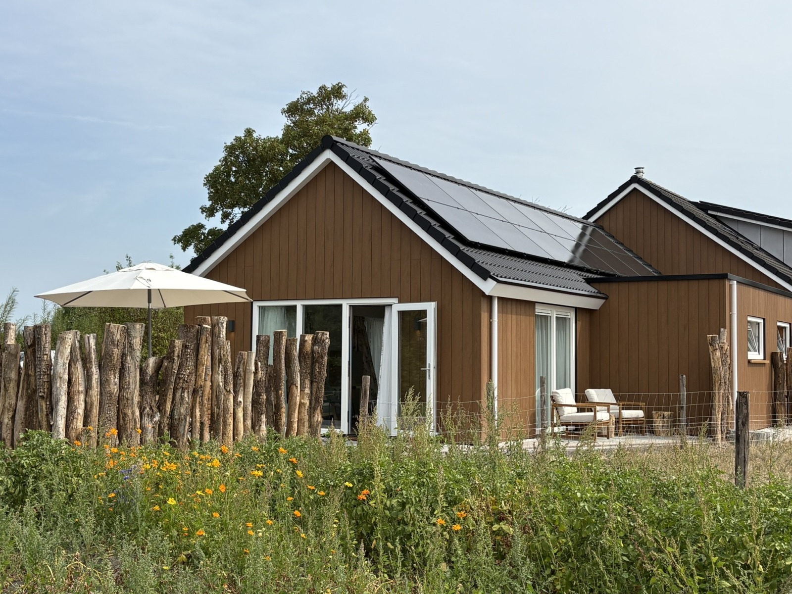 Nieuwe vakantiewoning voor 2 personen met weids zicht en airco in Koudekerke