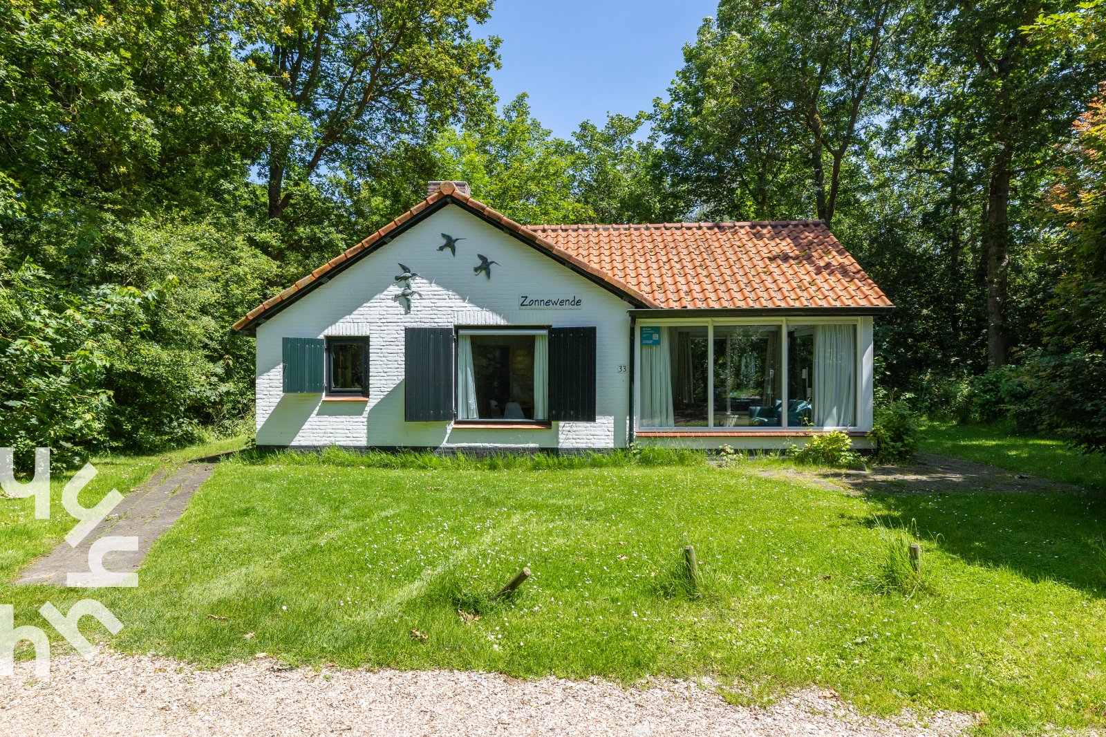 4 persoons bungalow aan de voet van de duinen