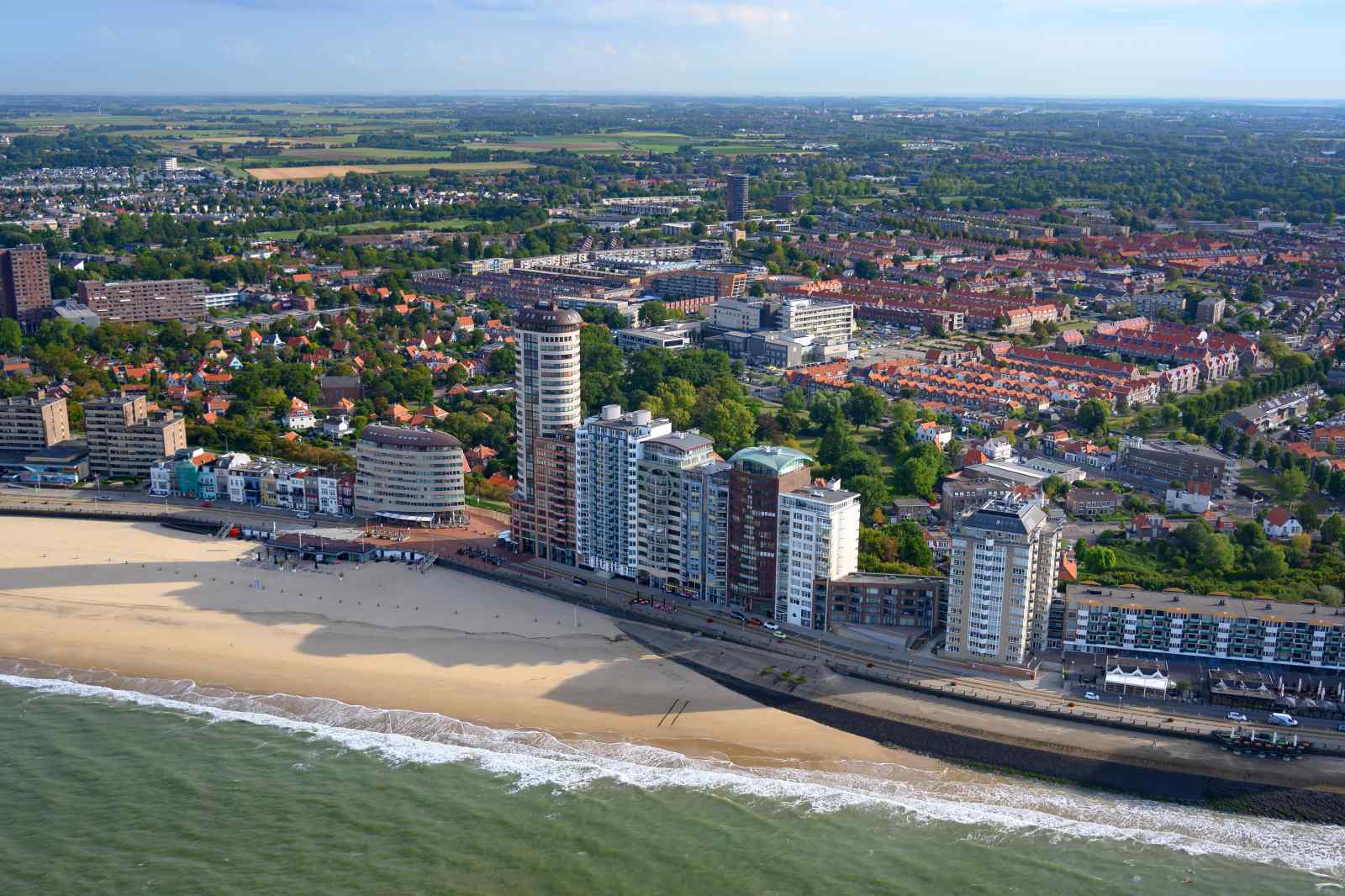 4 persoons strand appartement met zeezicht aan de Boule