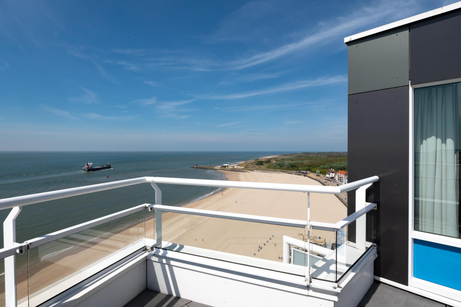 Prachtig 6-persoons Penthouse met zeezicht in Vlissingen.