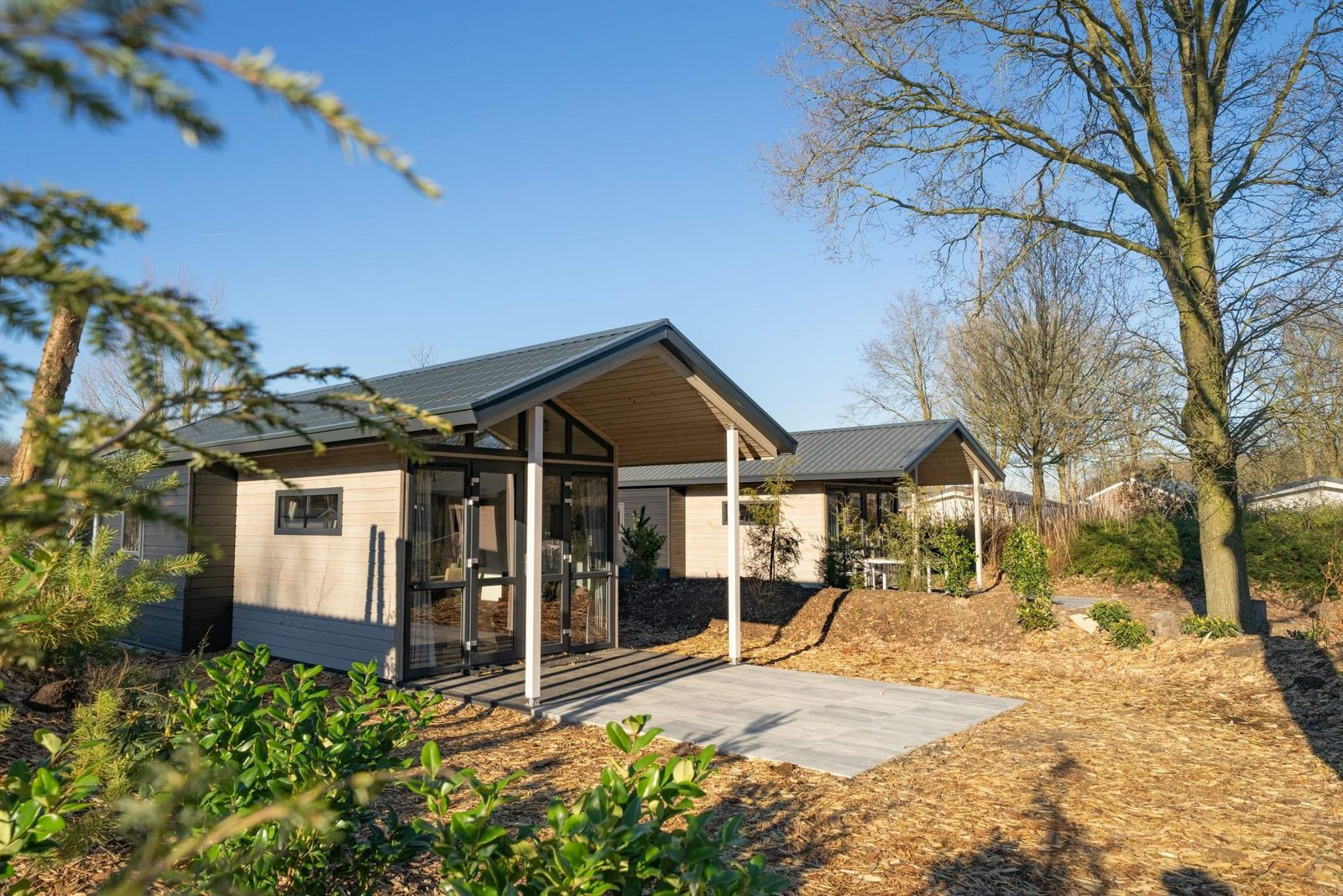 Knusse 4 persoons Tiny House dichtbij het strand