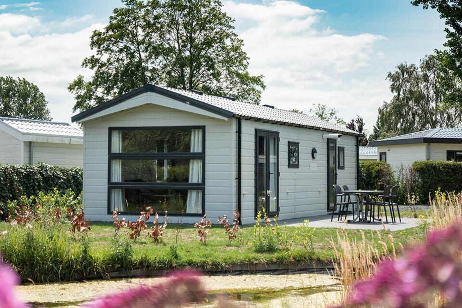 Gezellig 4 persoons chalet met sauna bij het National Park De Biesbosch nabij Dordrecht - Nederland - Europa - Dordrecht