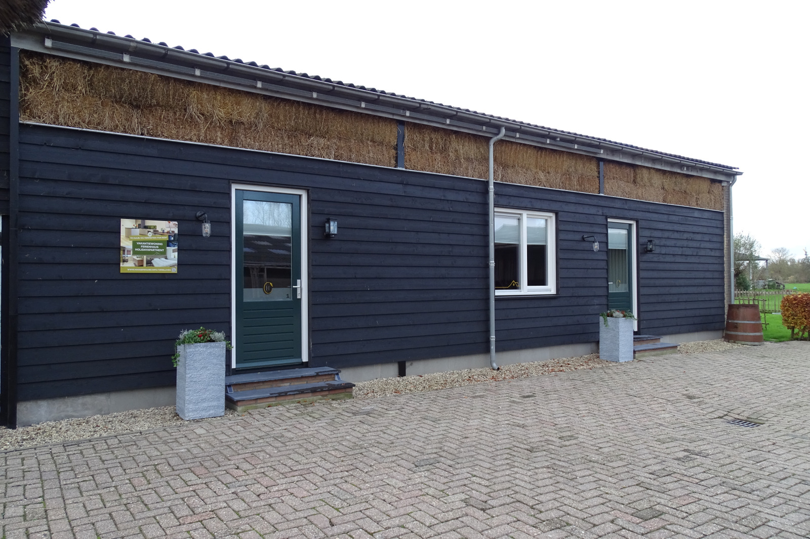 Modern ingericht 4 persoons appartement in de polder, n